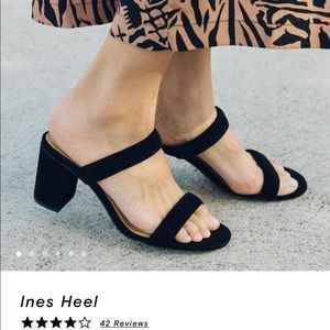 Strappy block heel sandal